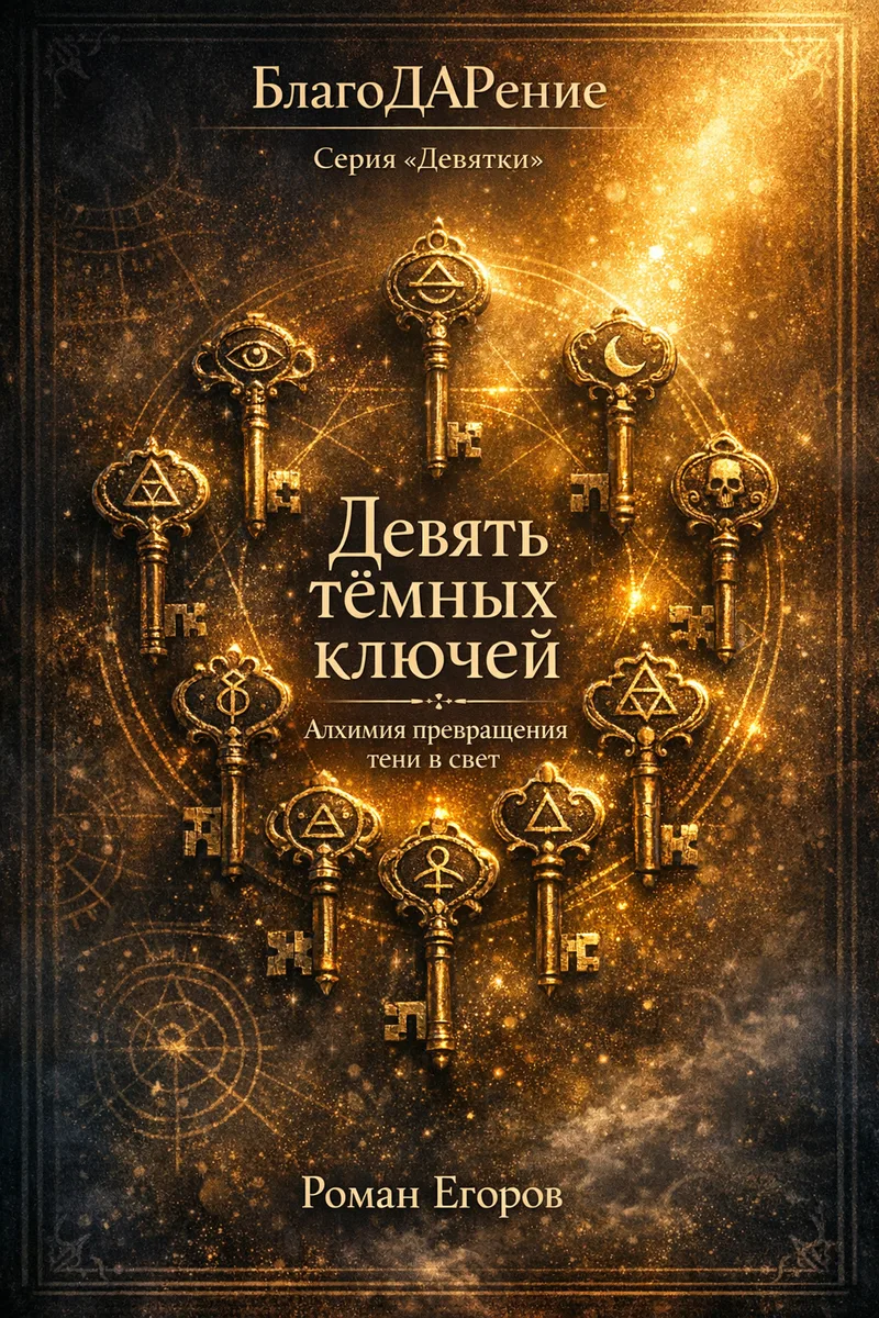 Обложка книги Девять тёмных ключей