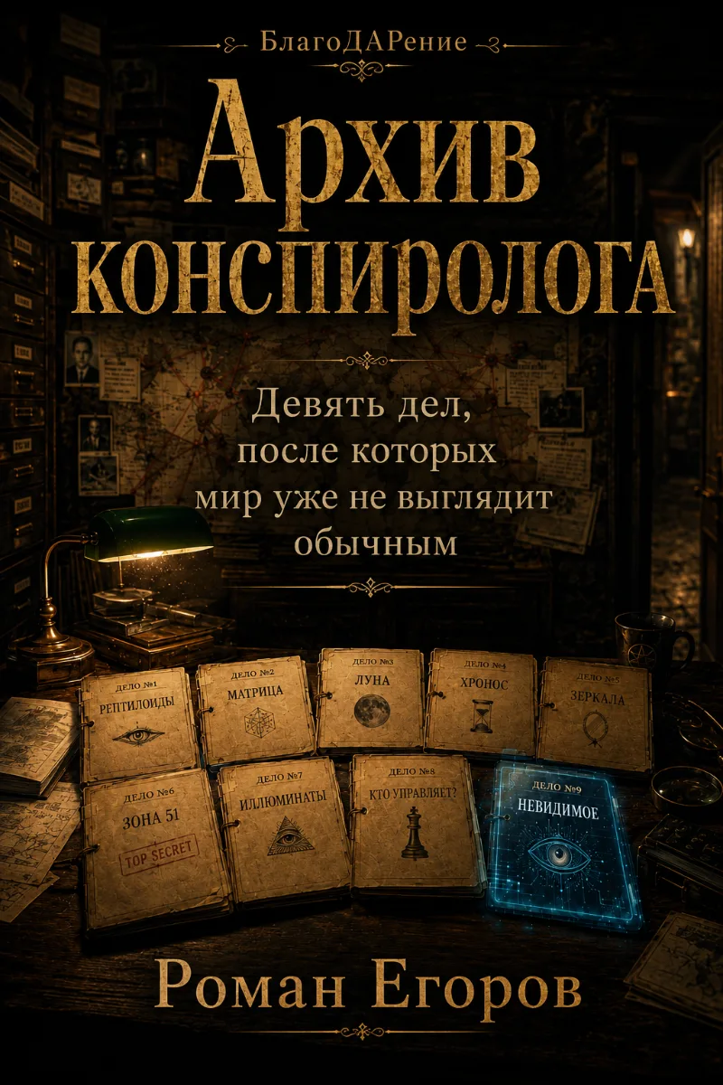 Обложка книги «Архив конспиролога»